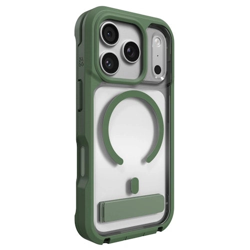 CARCASA RAINIER SNAP PARA IPHONE 18 PRO VERDE SILVESTRE - 1