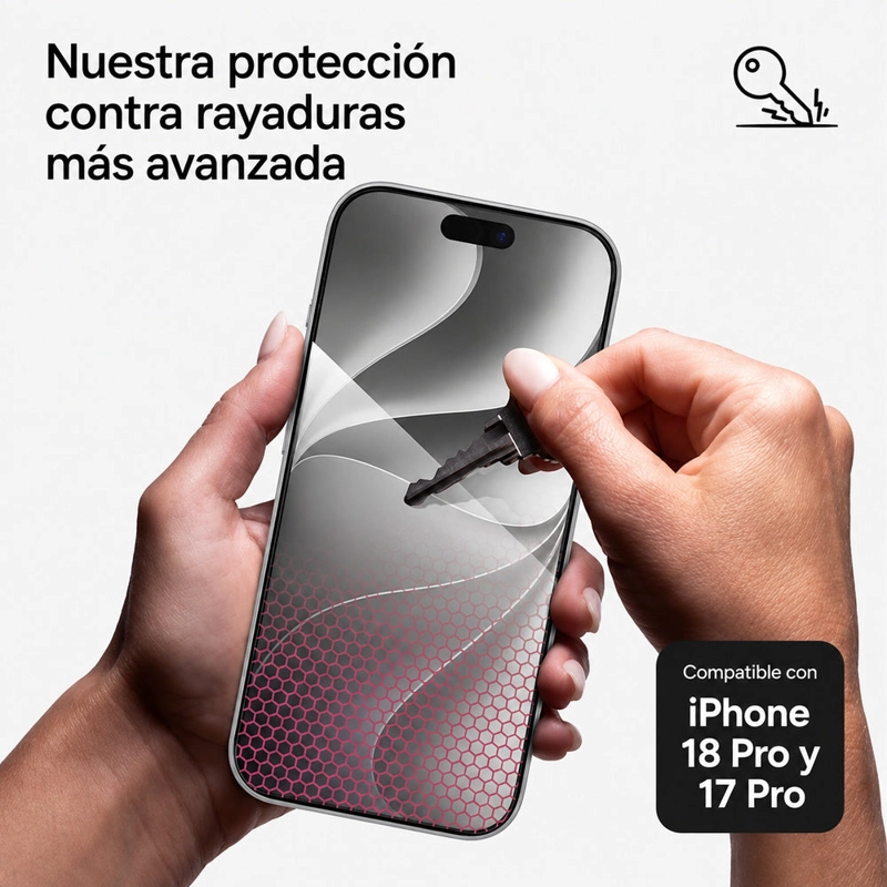 PROTECTOR DE PANTALLA XTR6 PARA IPHONE 18 PRO - 6
