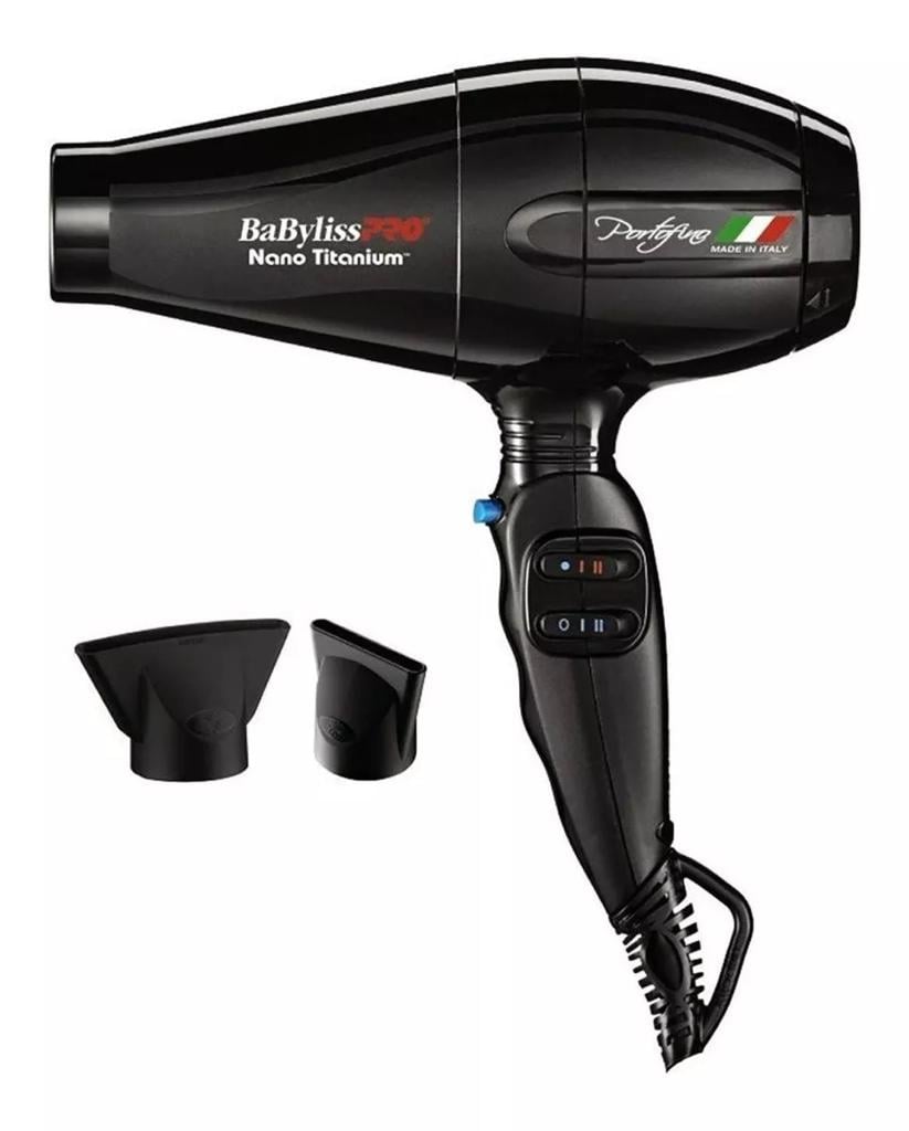 SECADOR PORTOFINO 6600 EN COLOR NEGRO BABYLISS PRO - 1