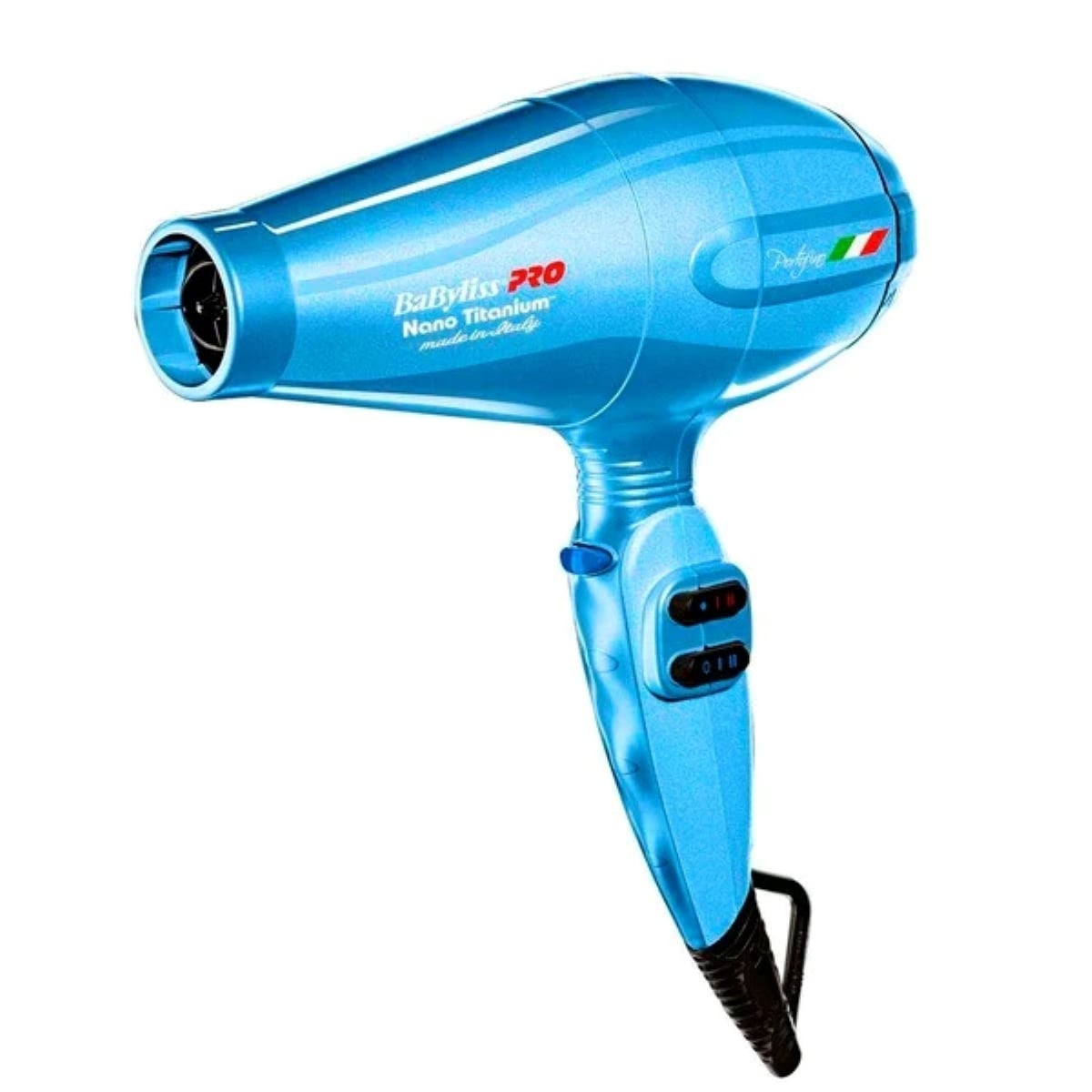 BABYLISS SECADOR PORTOFINO BABYLISSPRO CON TECNOLOGIA DE IONES Y NANO TITANIUM AZUL