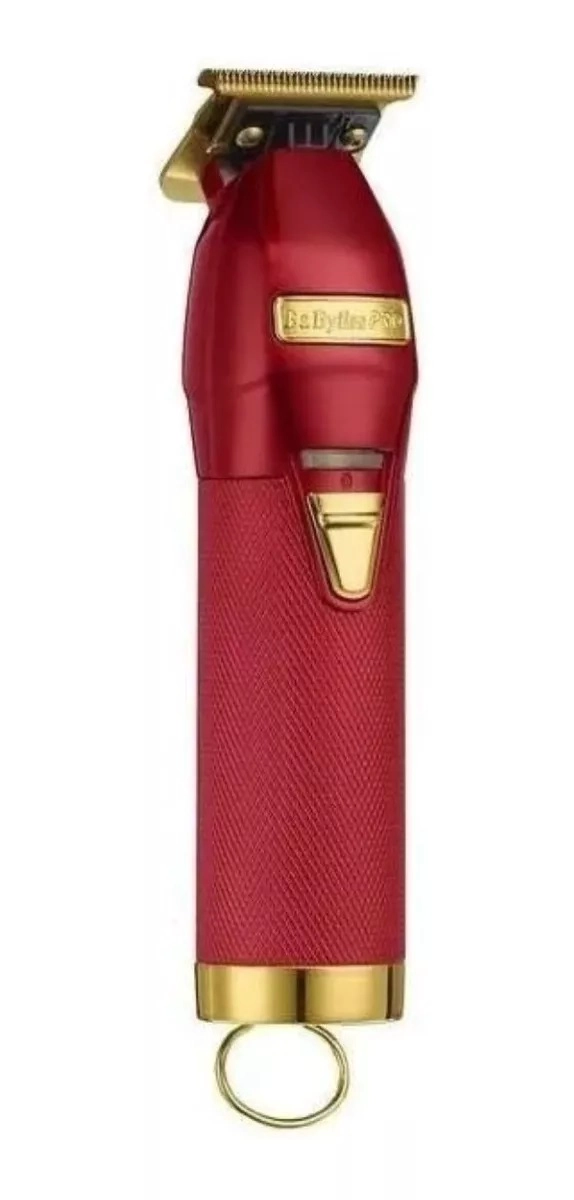 MÁQUINA AFEITADORA INALÁMBRICO BABYLISS TRIMMER B787 ROJA PRO - 3