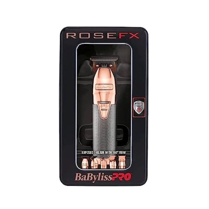 MÁQUINA AFEITADORA INALÁMBRICO BABYLISS TRIMMER B787 ROSEGOLD PRO - 1