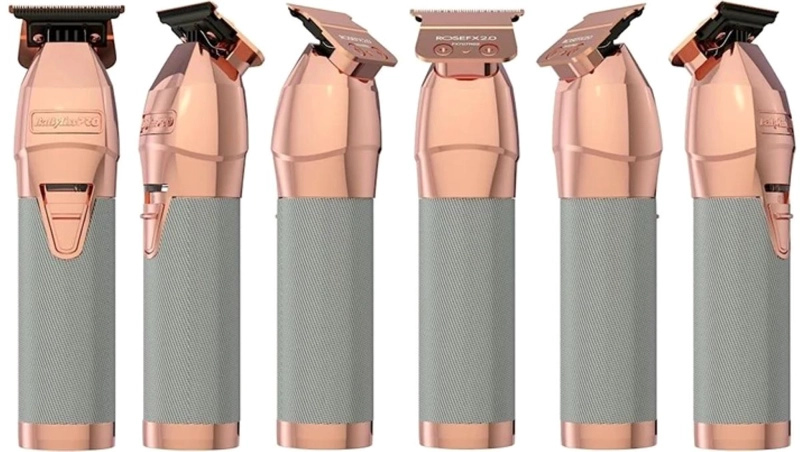 MÁQUINA AFEITADORA INALÁMBRICO BABYLISS TRIMMER B787 ROSEGOLD PRO - 3