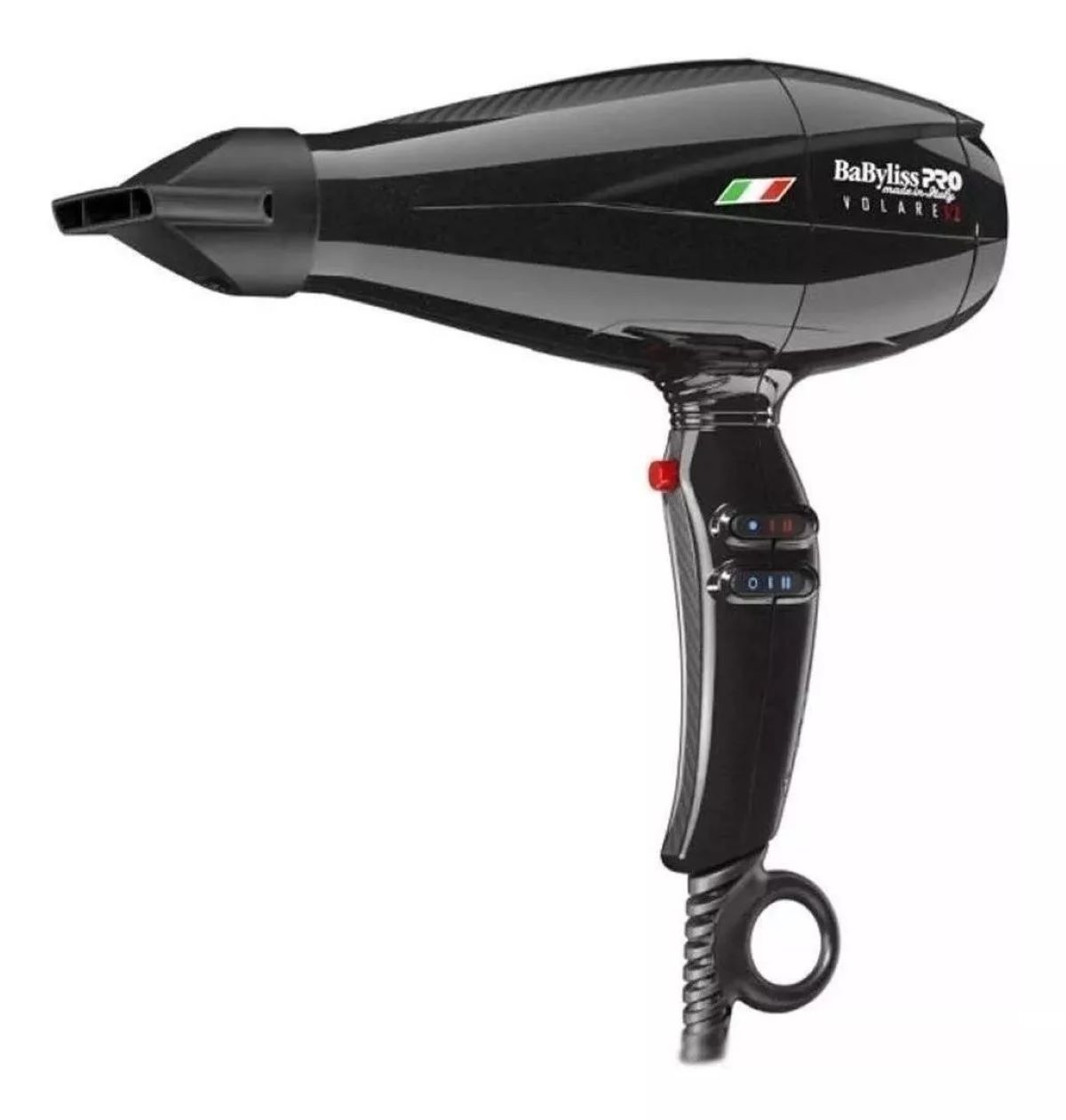 SECADOR VOLARE V1 MOTOR 6 NIVELES FERRARI BABYLISSPRO EN COLOR NEGRO - 3
