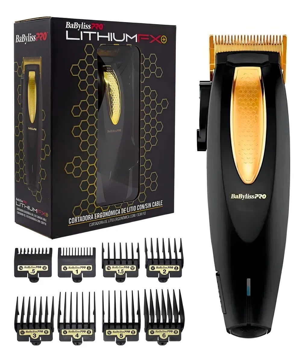 MAQUINA CORTADORA CLIPPER FX673 LITHIUM GOLD BLACK - 1