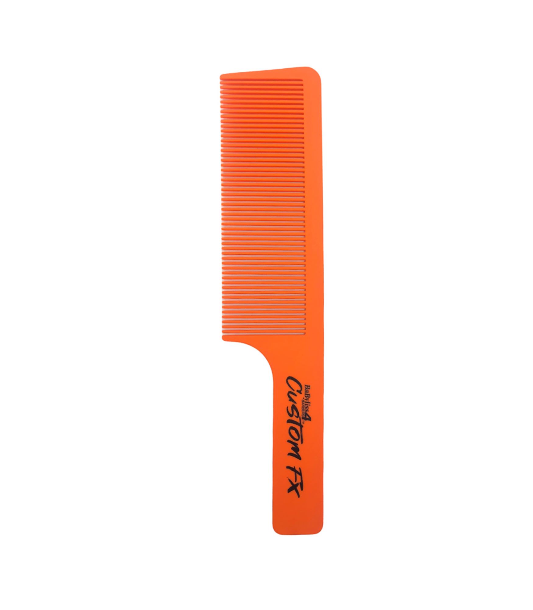 PEINE BABYLISSPRO BARBERLOGY CORTE BARBERIA 9 PULGADAS NARANJA - 1