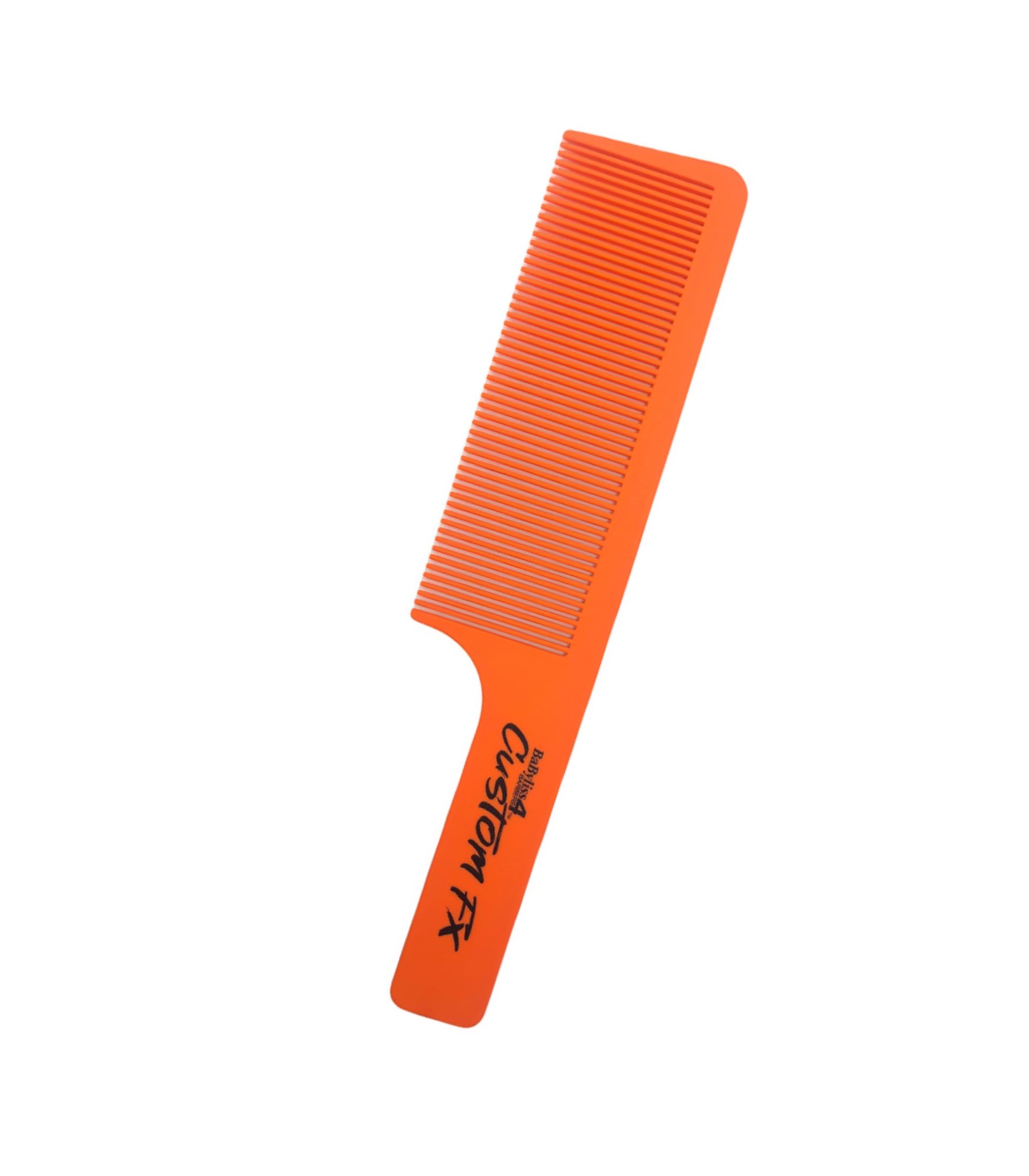 PEINE BABYLISSPRO BARBERLOGY CORTE BARBERIA 9 PULGADAS NARANJA - 2