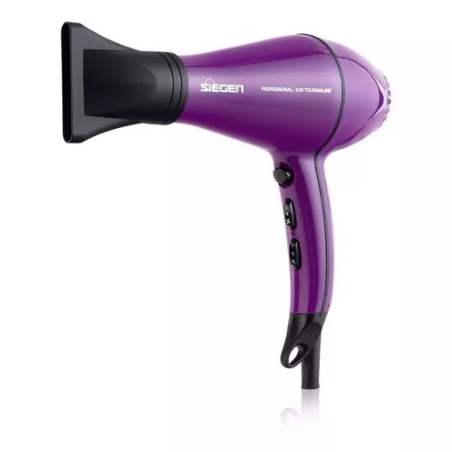 SECADOR DE PELO SIEGEN POWERED AIR PURPURA SG3047 2000WATTS - 3