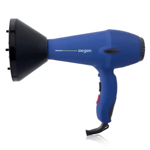 SECADOR DE PELO SIEGEN SG3051 AZUL 2 VELOCIDADES 2000WATTS - 5