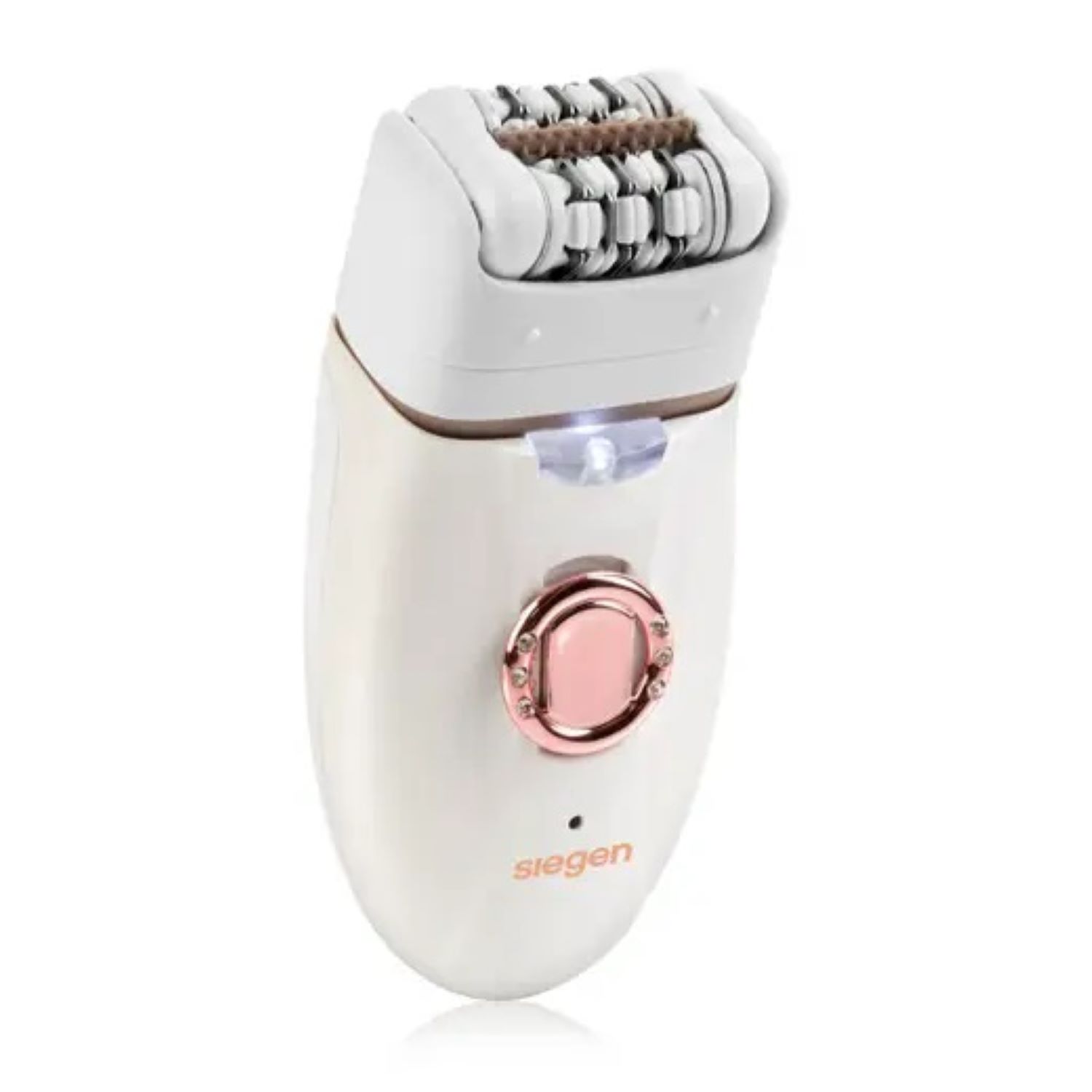 DEPILADORA EXFOLIADORA SIEGEN 2EN1 DE 30 PINZAS RECARGABLE SG9004EX - 1