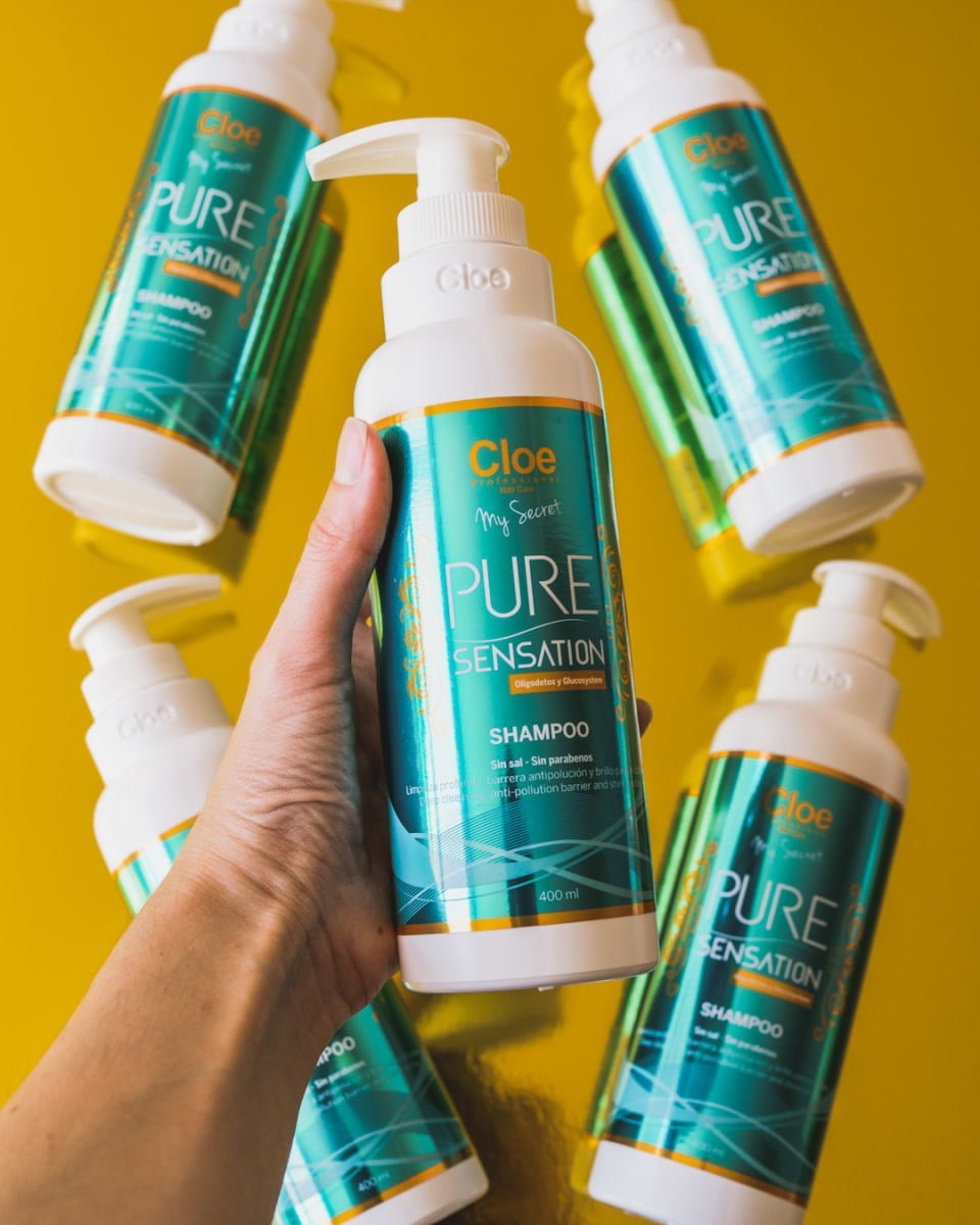 SHAMPOO PURE SENSATION CLEAR CLOE 400ML - 2