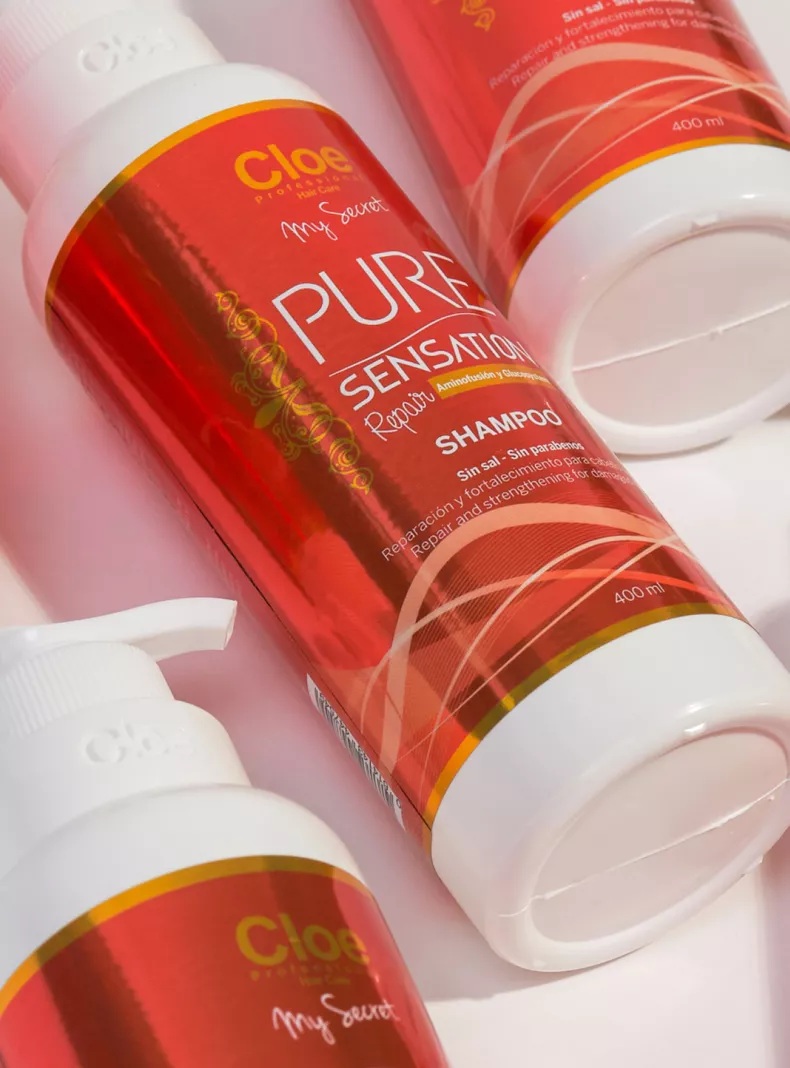 SHAMPOO PURE SENSATION REPAIR CLOE 400ML - 3
