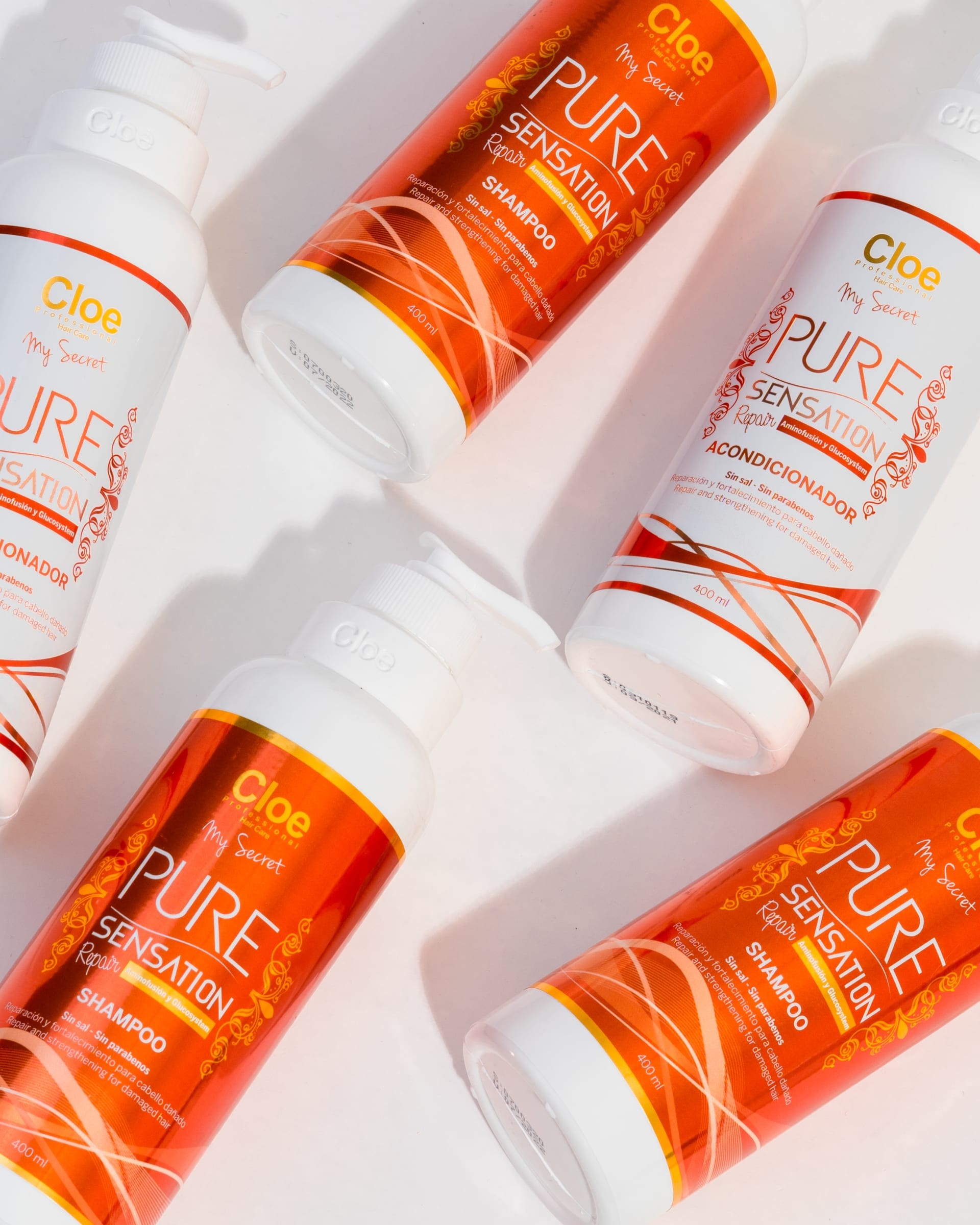 SHAMPOO PURE SENSATION REPAIR CLOE 400ML - 4