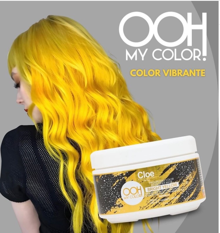 MASCARA OOH MY COLOR BRIGHT YELLOW CLOE 270GR - 2