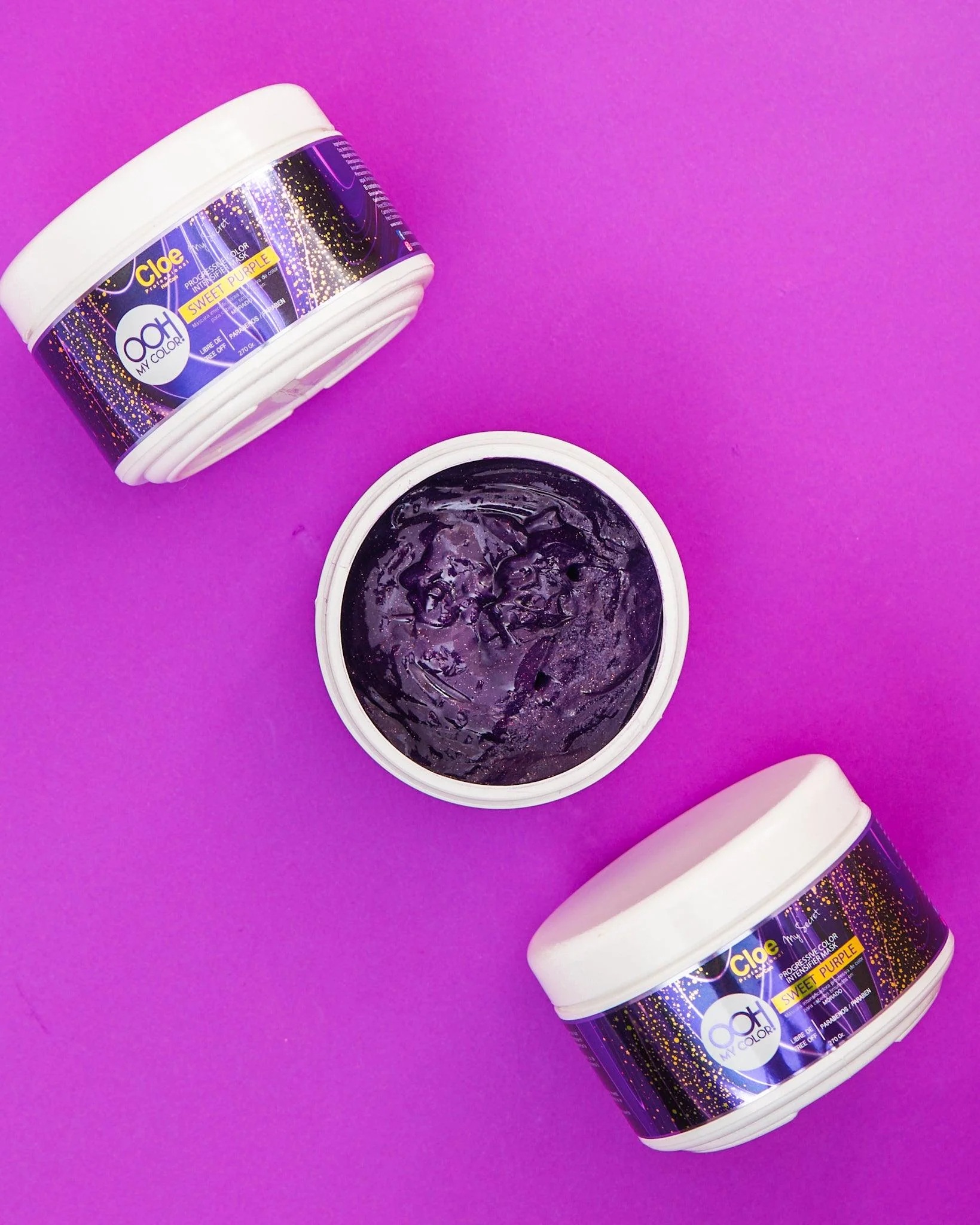 MASCARA OOH MY COLOR SWEET PURPLE CLOE 270GR - 2
