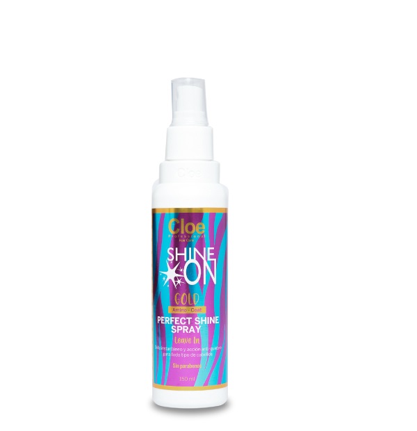 SPRAY DE BRILLO SHINE ON GOLD CLOE 150ML - 2