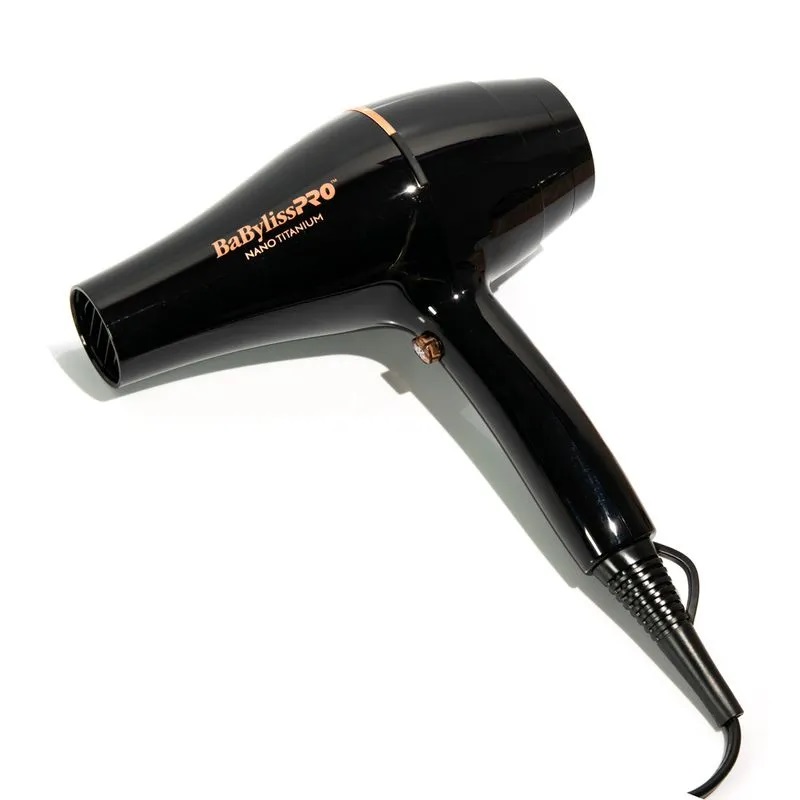 SECADOR DE PELO BABYLISSPRO NANO TITANIUM ROSE GOLD BLACK B6176UZ - 3