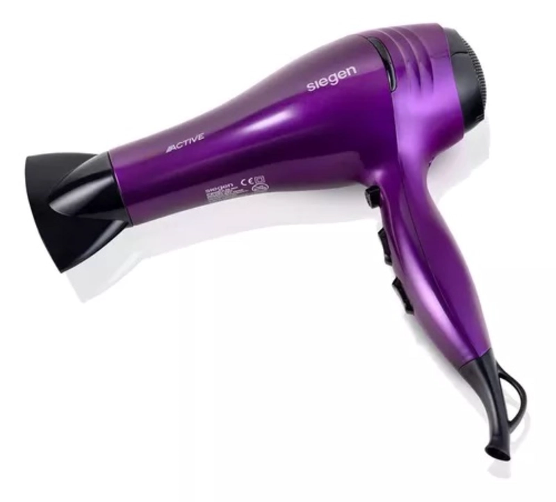 SECADOR DE PELO SIEGEN GENERADOR DE IONES NEGATIVOS SG3031 2200WATTS - 4