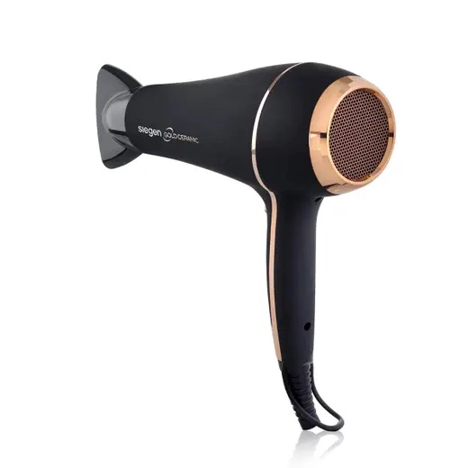 SECADOR DE PELO SIEGEN  SG3035 NEGRO 2NIV COOLSHOOT TOURMALINA ION - 8