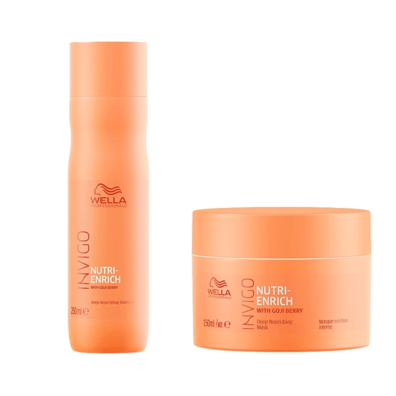 SHAMPOO INVIGO NUTRI ENRICH WELLA 250 ML REPARACION PROFUNDA - 3