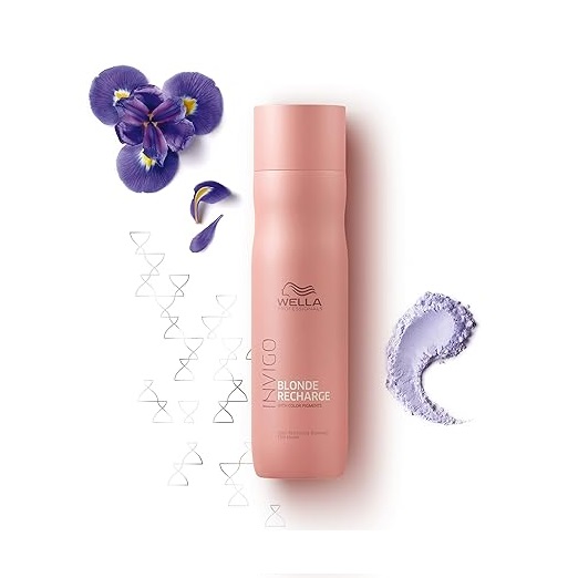 SHAMPOO BLONDE RECHARGE WELLA 250ML CABELLOS RUBIOS - 4