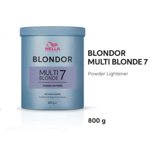 WELLA BLONDOR MULTI BLONDE POWER 800GR 7 TONOS - 2