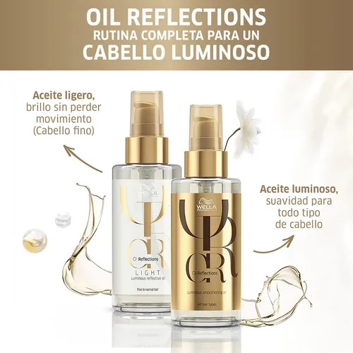 ACEITE OIL REFLECTIONS 100ML TRATAMIENTO BRILLO DE WELLA - 2