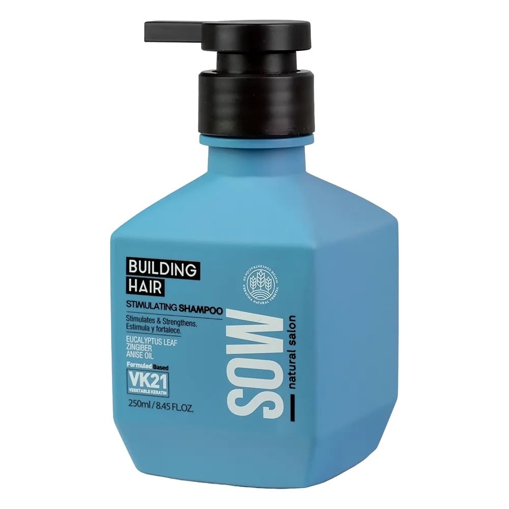 SOW BUILDING HAIR SHAMPOO VK21 PARA CABELLOS FRAGILES 250ML - 3