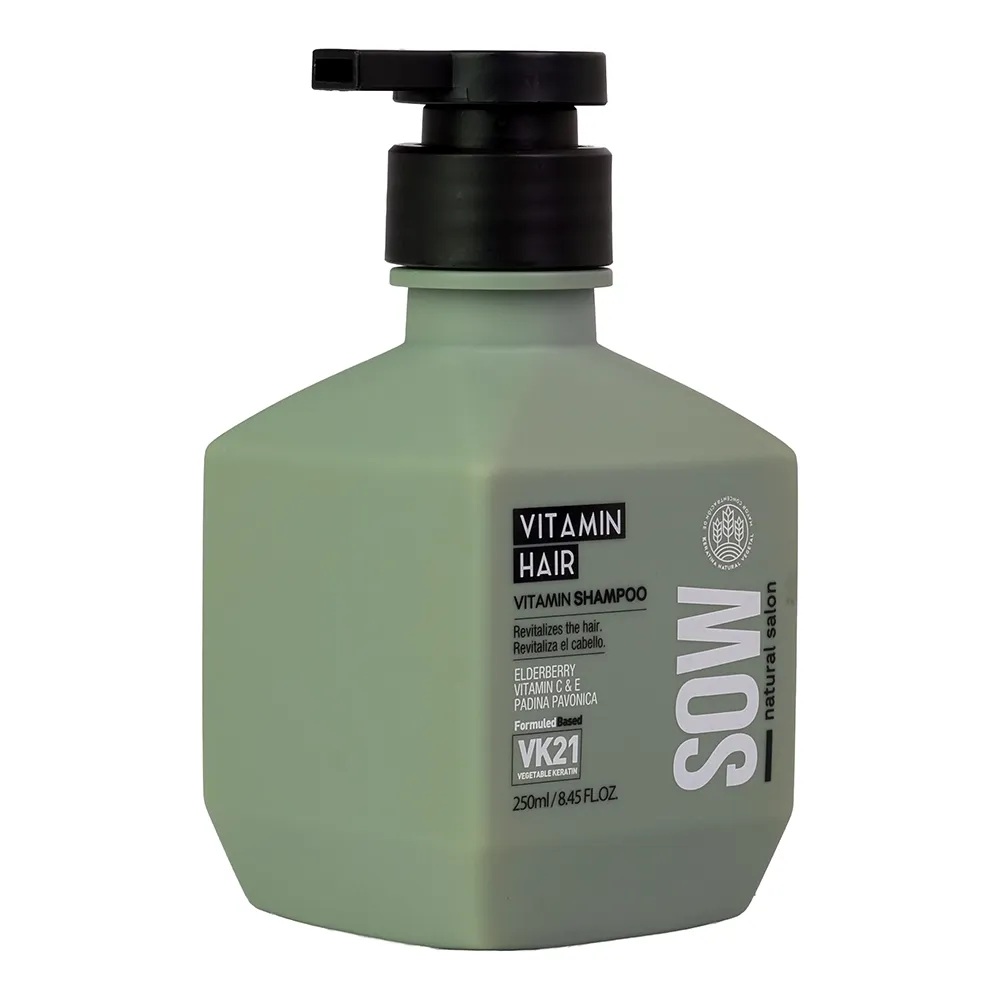 SOW VITAMIN HAIR SHAMPOO VK21 NUTRITIVO CABELLO SECO-DAÑADO 250ML - 2