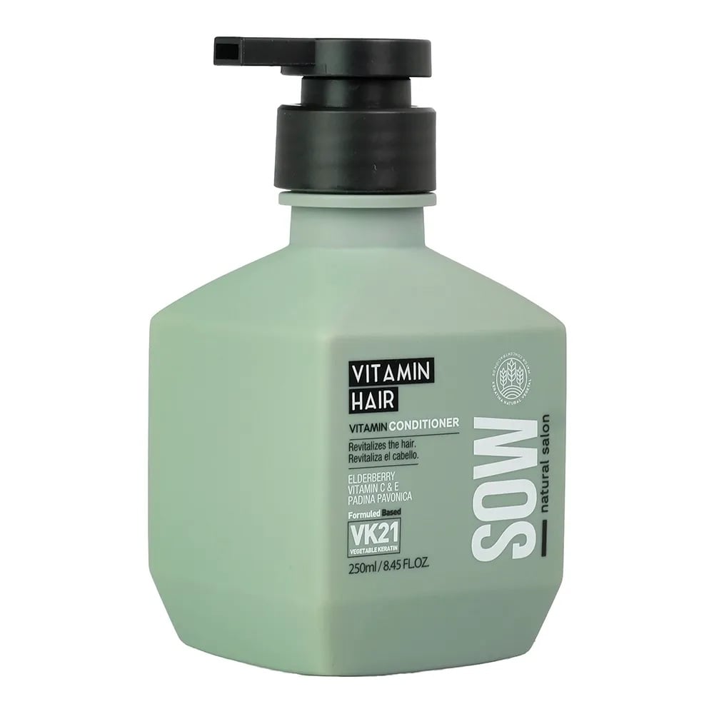 SOW VITAMIN HAIR ACONDICIONADOR VK21 NUTRITIVO CABELLO SECO 250ML - 2