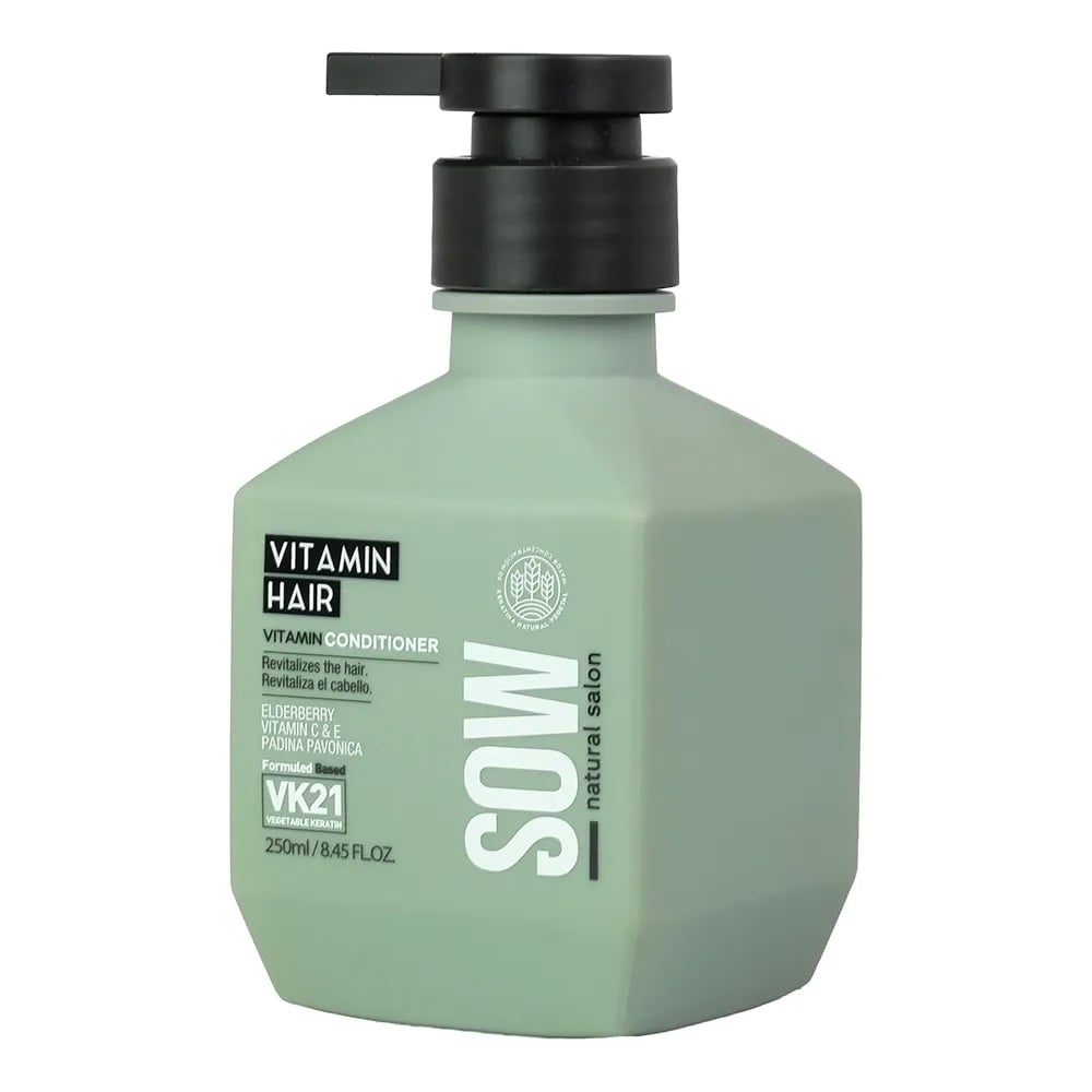 SOW VITAMIN HAIR ACONDICIONADOR VK21 NUTRITIVO CABELLO SECO 250ML - 3