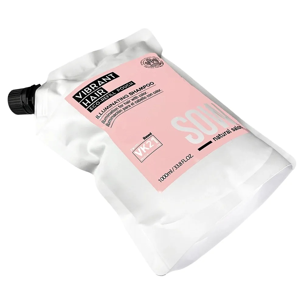 SHAMPOO SOW RECARGABLE VIBRANT HAIR ILLUMINATING VK21 1000ML - 4
