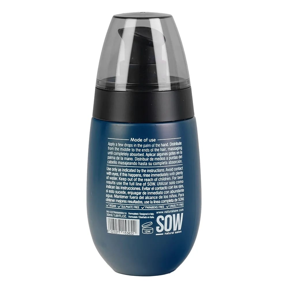 SOW ACEITE CAPILAR REPARADOR CON PROTECCION TE RMICA TOTAL BEAUTY 50ML - 4