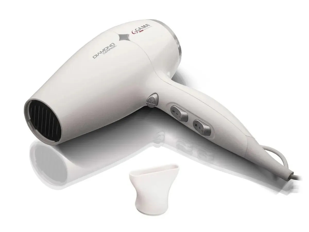SECADOR DIAMOND CERAMIC ANTIBACTERIAL PELO CERAMICA 2300W BLANCO GAMA - 4