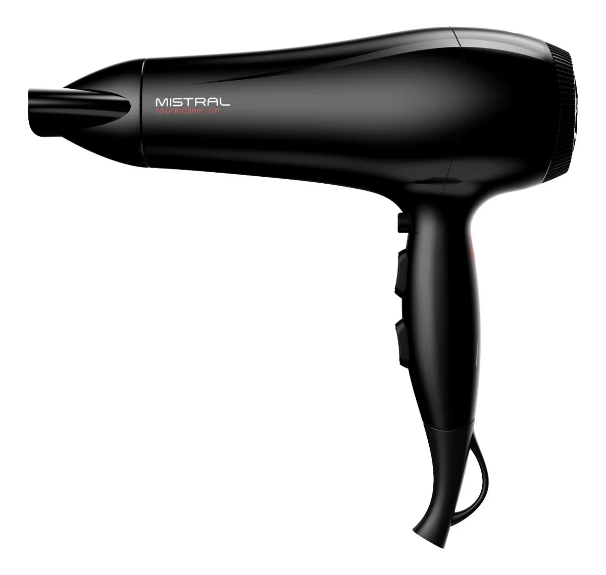 GAMA SECADOR DE PELO MISTRAL TOURMALINE ION NANO SILVER GAMA 2200W NEGRO