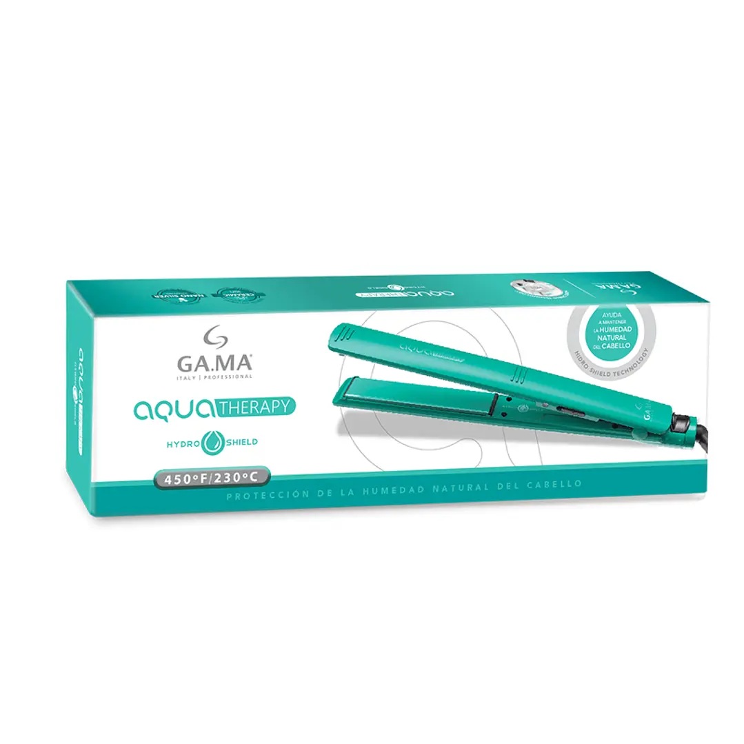 PLANCHA ALISADOR DE PELO GAMA ELEGANCE AQUA THERAPY HYDRO VERDE 230C - 5