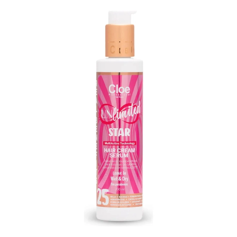 SERUM UNLIMITED STAR CLOE 25 BENEFICIOS LEAVE-IN 200ML - 1