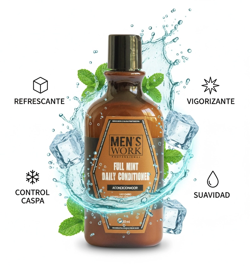 ACONDICIONADOR FULL MINT MENS WORK 250ML - 3