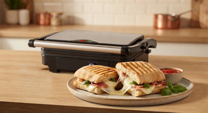 SANDWICHERA PANINI THOMAS TH-975 - PARRILLA ELE CTRICA 2000W - 9