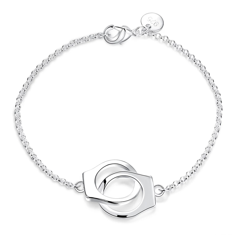 PULSERA TODOJOYAS ESPOSAS PLATEADA PLATA