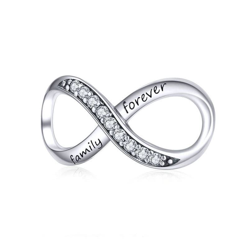 CHARM DIJE PLATA 925 INFINITO FOREVER - 1