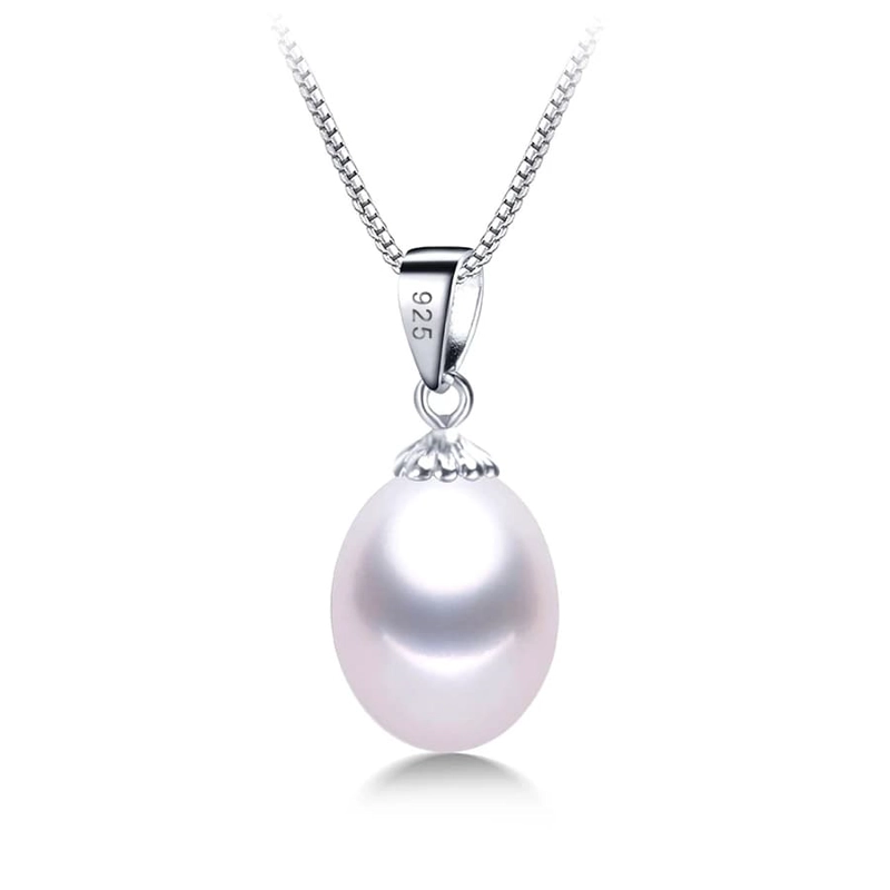 COLLAR TODOJOYAS PLATA 925 PERLA BLANCA - 1