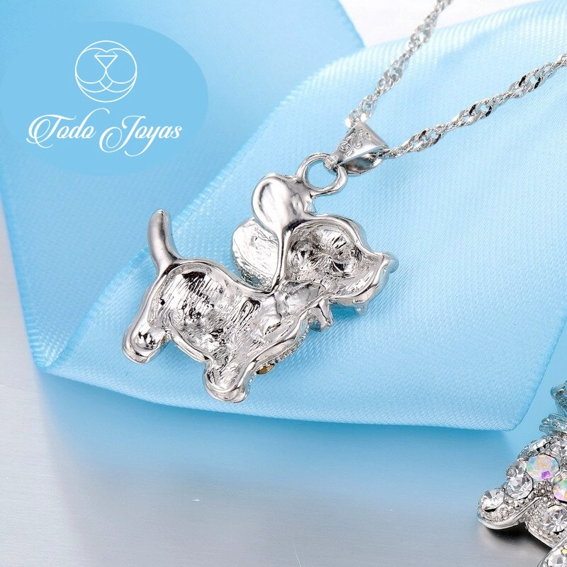 CONJUNTO PERRITO BRILLANTE PLATEADO - 6