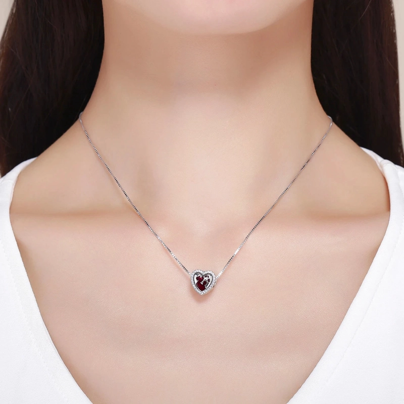 CHARM DIJE PLATA 925 CORAZON MAMA HIJO - 6