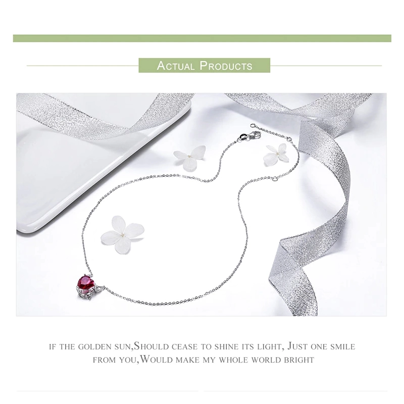 COLLAR TODOJOYAS PLATA 925 CORAZON DIABLO ROJO - 6