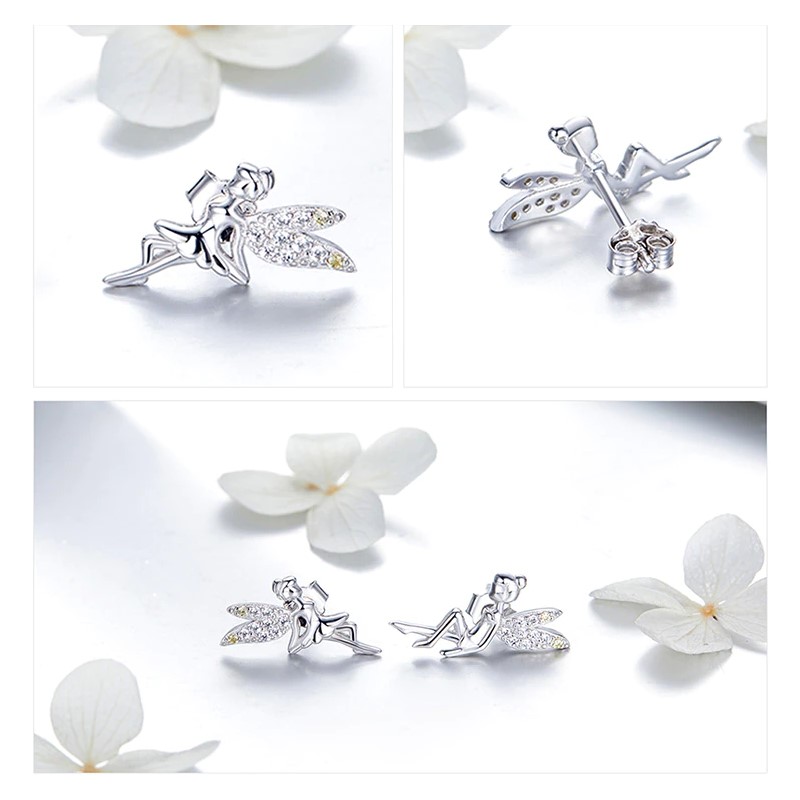AROS TODOJOYAS PLATA 925 HADAS PLATEADAS - 3