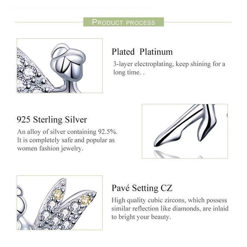 AROS TODOJOYAS PLATA 925 HADAS PLATEADAS - 5