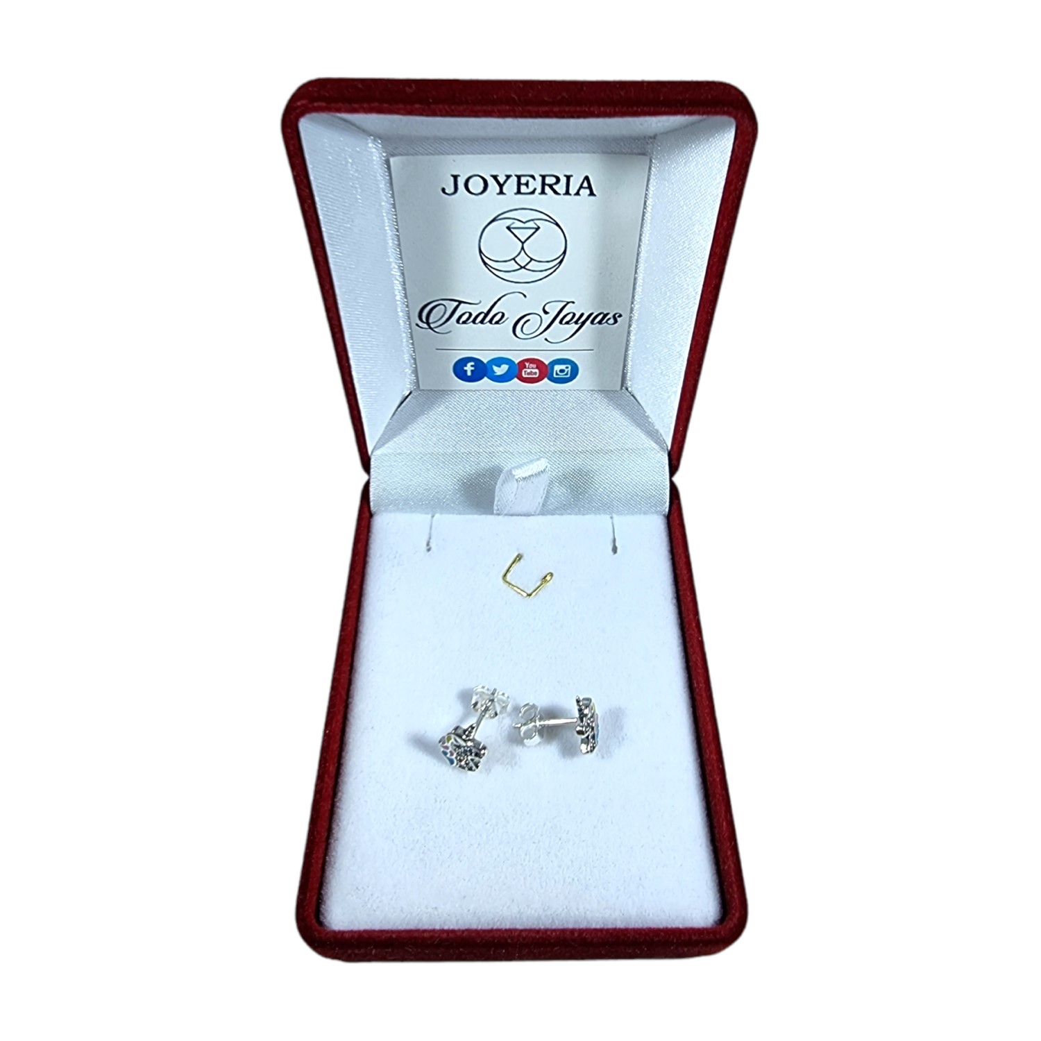 AROS TODOJOYAS PLATA 925 UNICORNIO MULTICOLOR - 2