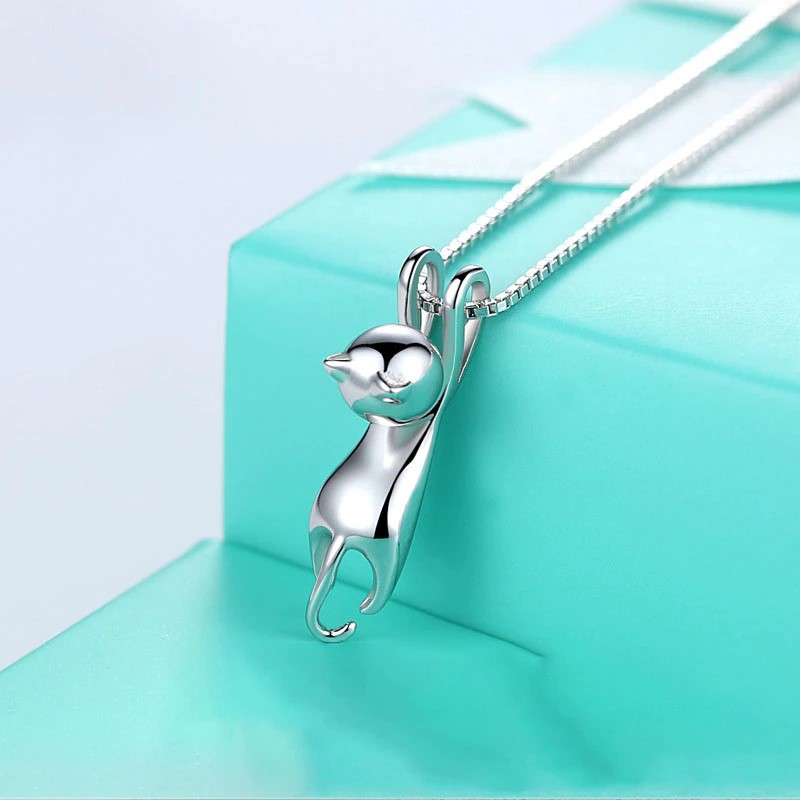 COLLAR GATO GOLGANTE PLATEADO - 4