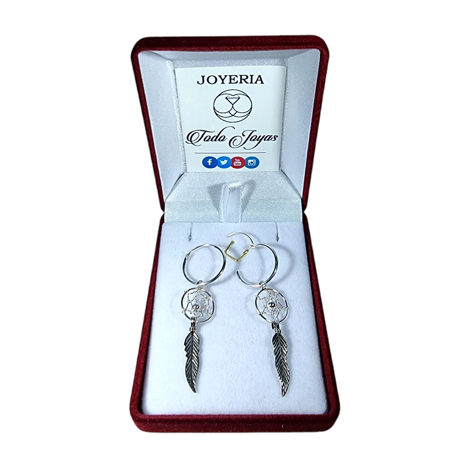 AROS TODOJOYAS PLATA 925 ARGOLLA ATRAPA SUEÑO - 2